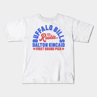 Buffalo Rookie Dalton Kincaid Kids T-Shirt